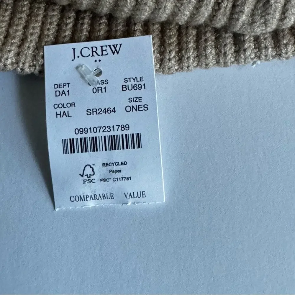 JCrew Women’s Knitted Cold Weather Hat One Size